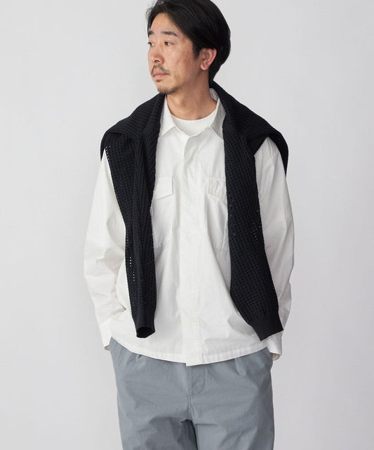 SHIPS: SOLOTEX(R) サフィラン リネン ハイブリッド レギュラーカラーシャツ