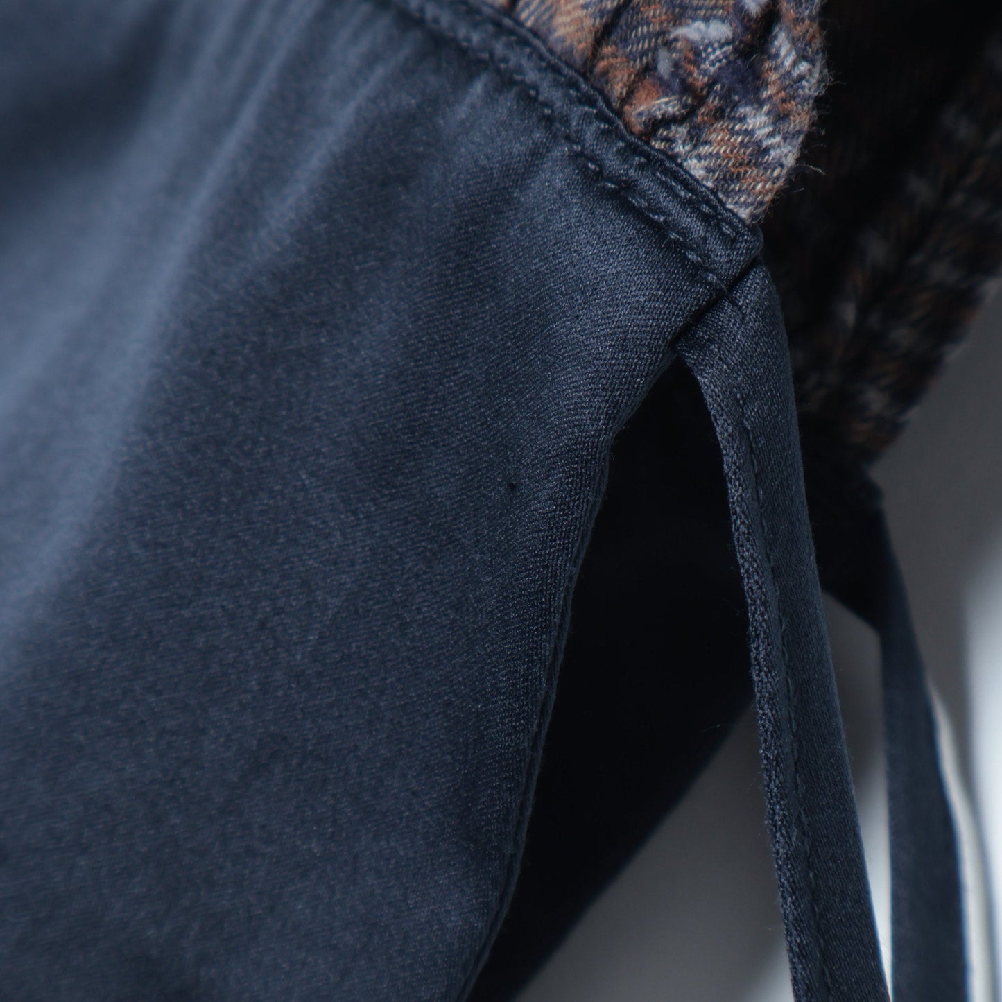 【WEB限定】2WAYバイカラービッグチェックシャツ