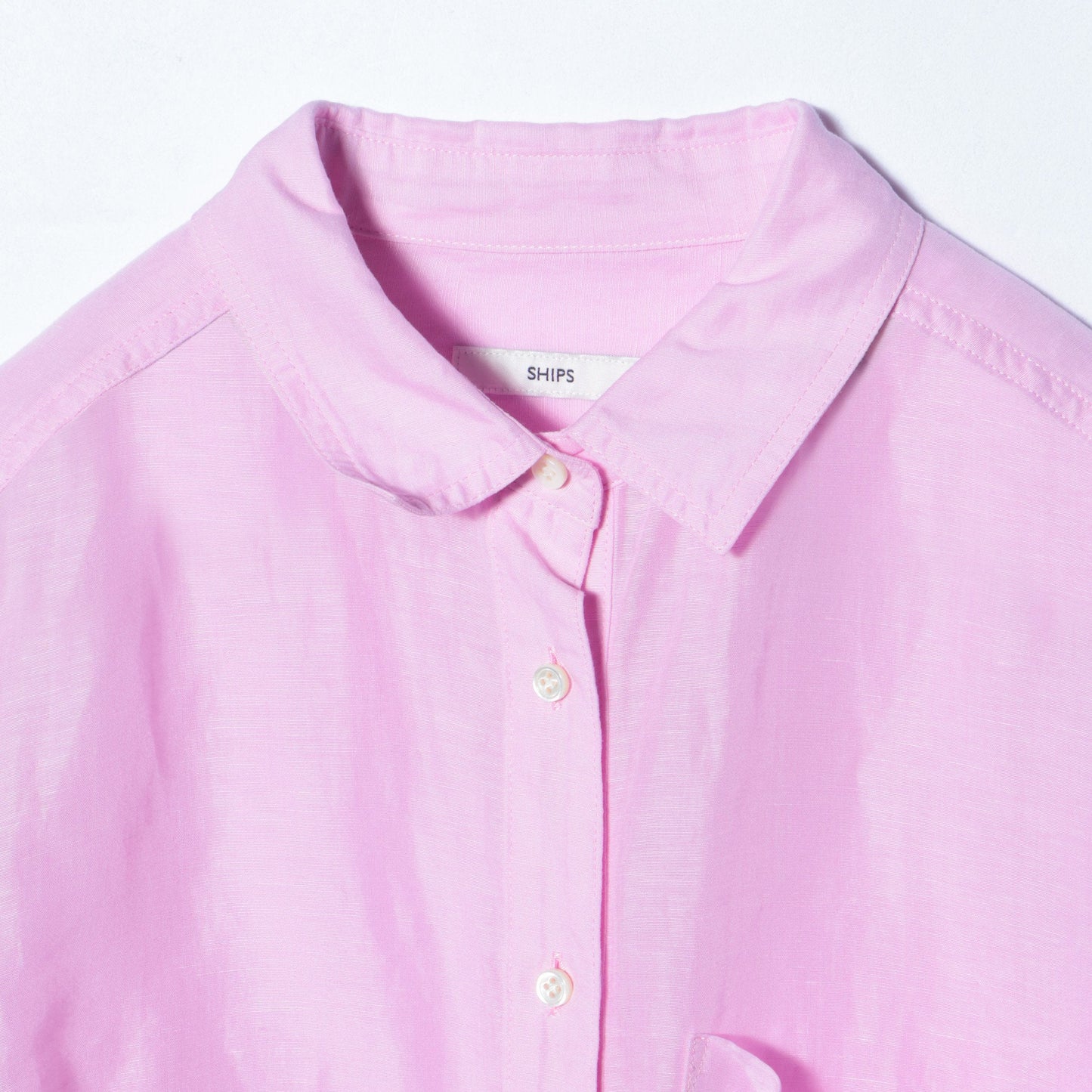 【一部WEB限定】〈手洗い可能〉IMPERIAL LINEN オーバー シャツ