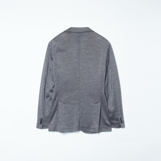 SHIPS:【手洗い可能】 ラミー カノコ ジャージー ウォッシャブル  シングル2ボタン ジャケット