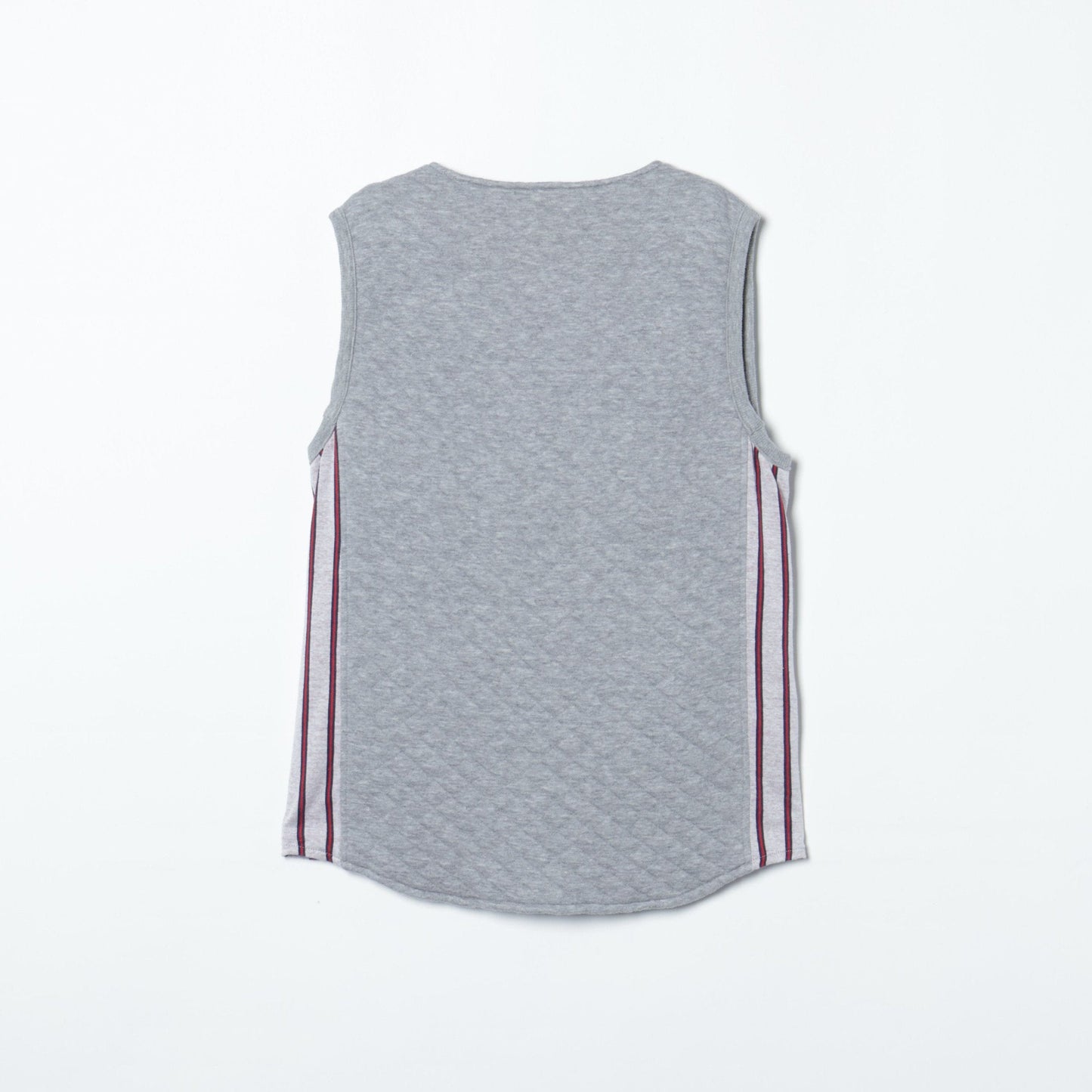 QUILT C/N ZIP VEST