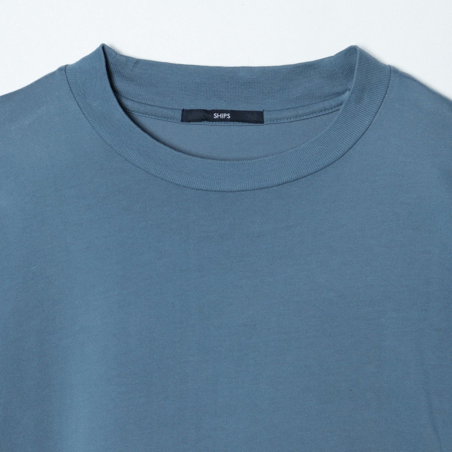 【WEB限定】SHIPS: 形態安定 防シワ加工 テレワーク ビズ Tシャツ (ロンT) 21FW