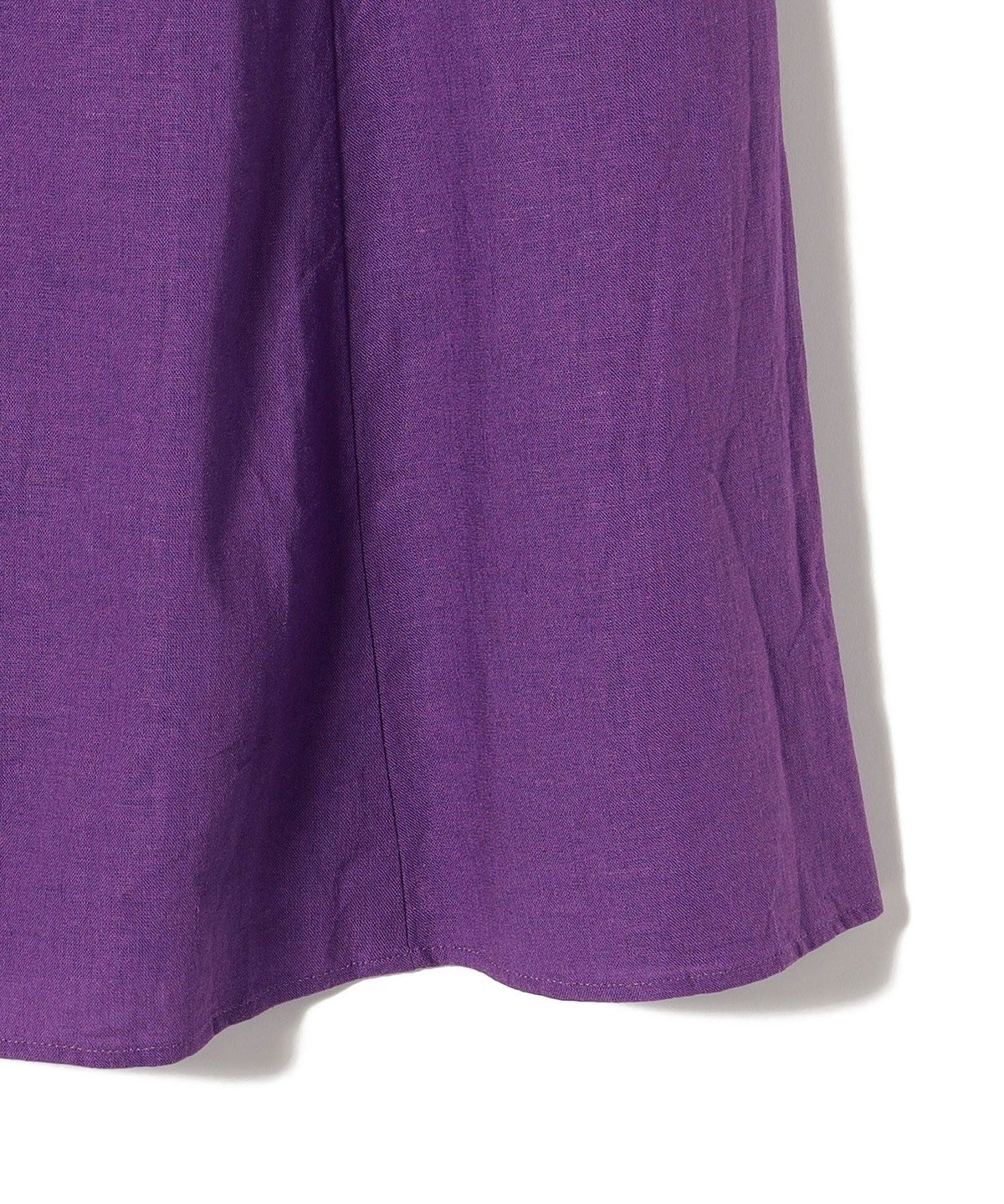 〈手洗い可能〉リネン レーヨン サイド リボン マーメイド スカート