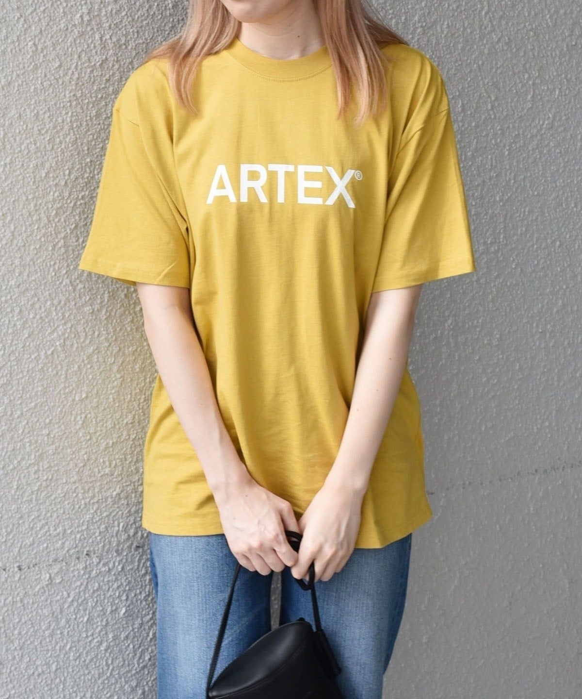 【SHIPS any別注】ARTEX: 【ユニセックス】プリント ロゴ 半袖 Tシャツ