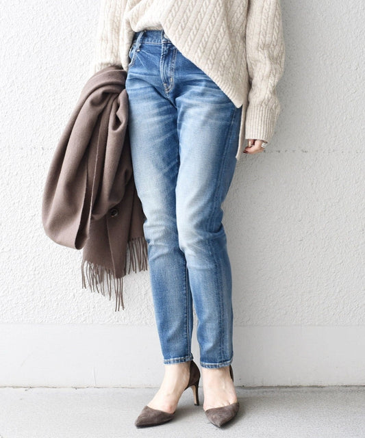 【WEB限定】スリム テーパード デニム