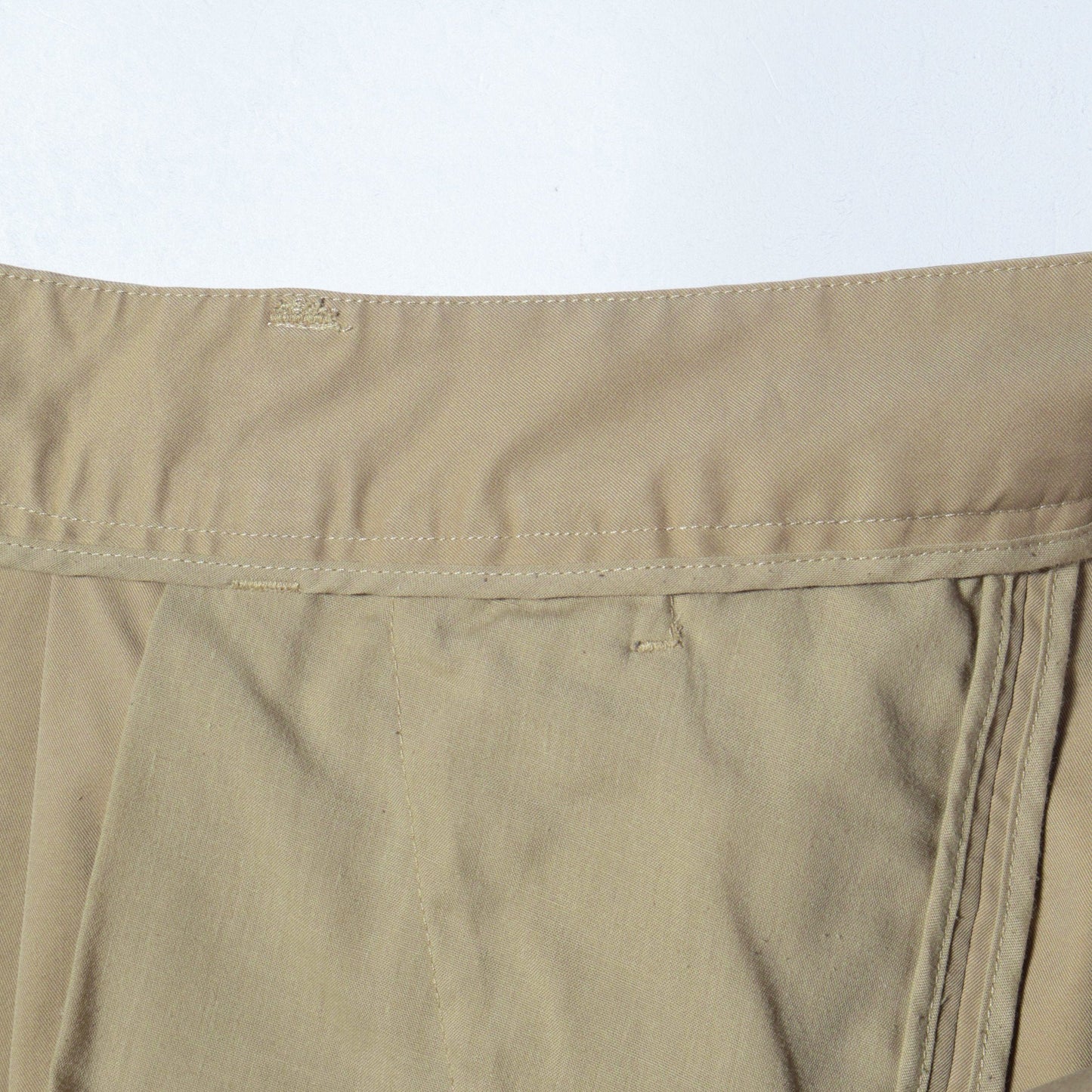 SHIPS Primary Navy Label:〈洗濯機可能〉ワンタック ワイド チノパン