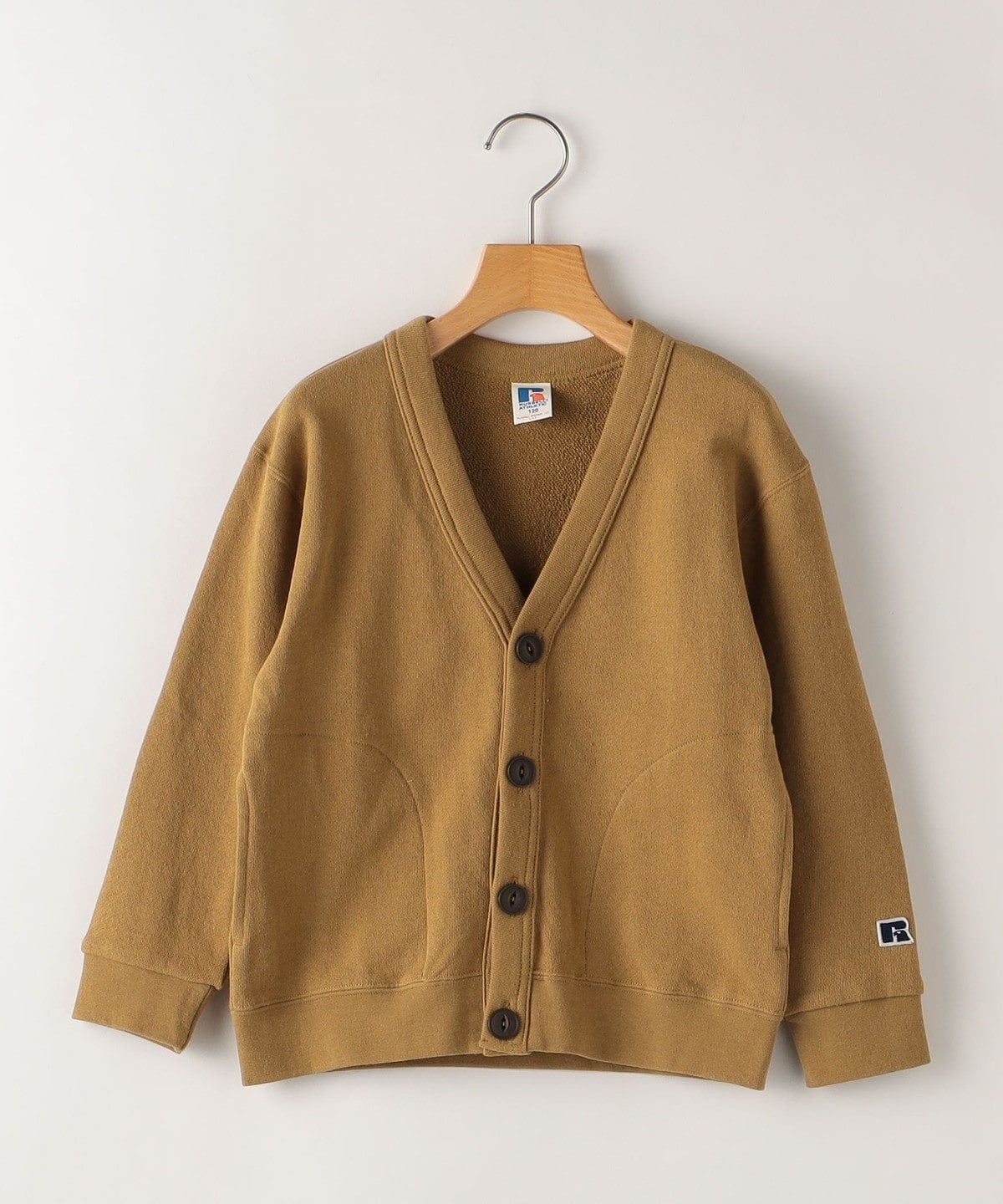 【SHIPS KIDS別注】RUSSELL ATHLETIC:100〜160cm / カーディガン