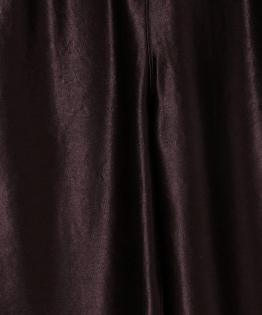 assiette:サテンイージーパンツ