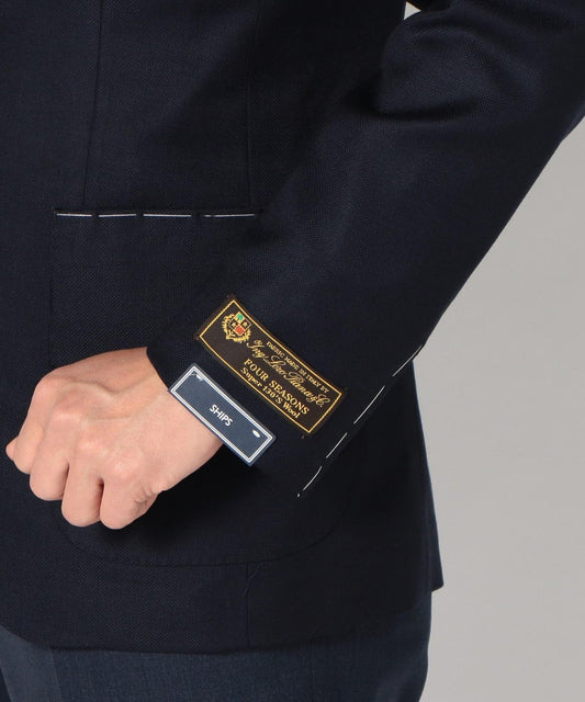 SD: 『LOROPIANA社製FOUR SEASONS』 ホップサック ジャケット