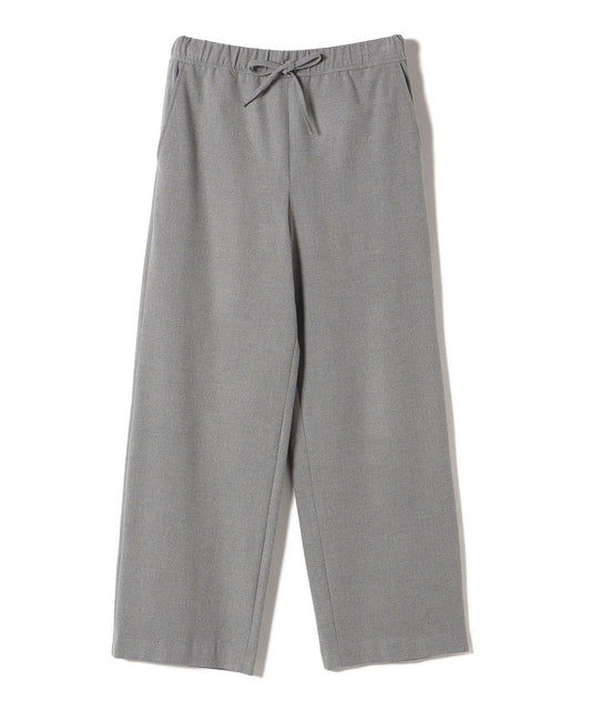〈手洗い可能〉両面起毛ドロストパンツ