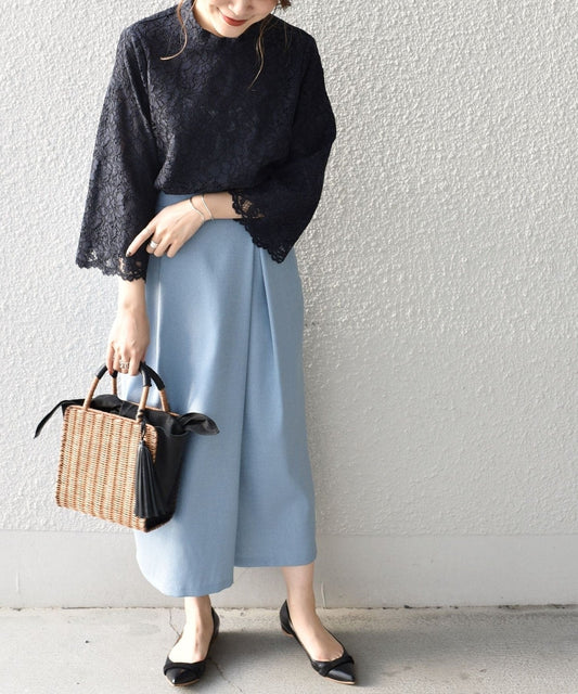 〈手洗い可能〉ウォッシャブルリネンライクパンツ