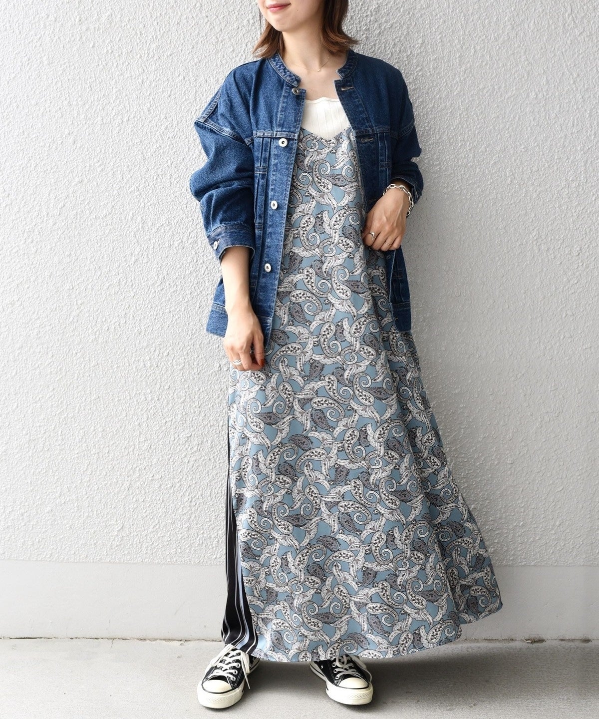 【SHIPS別注】MAISON No.8:キャミワンピース