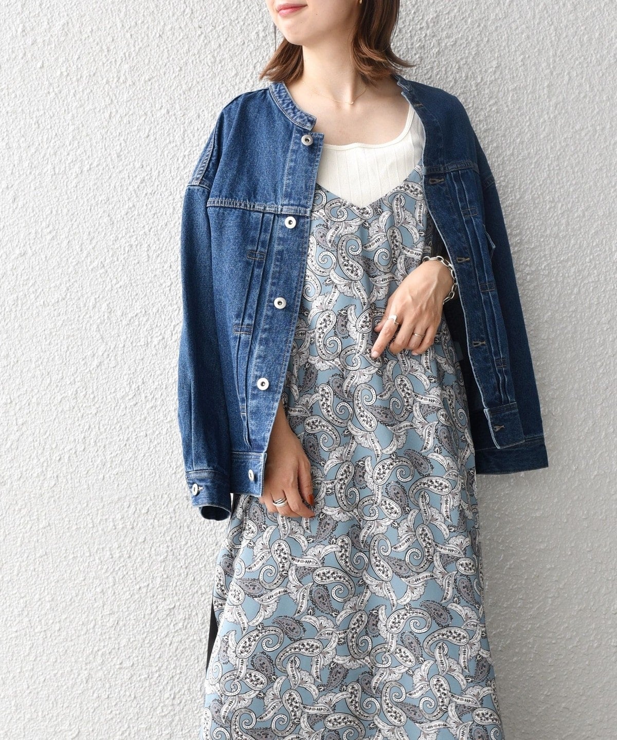 【SHIPS別注】MAISON No.8:キャミワンピース