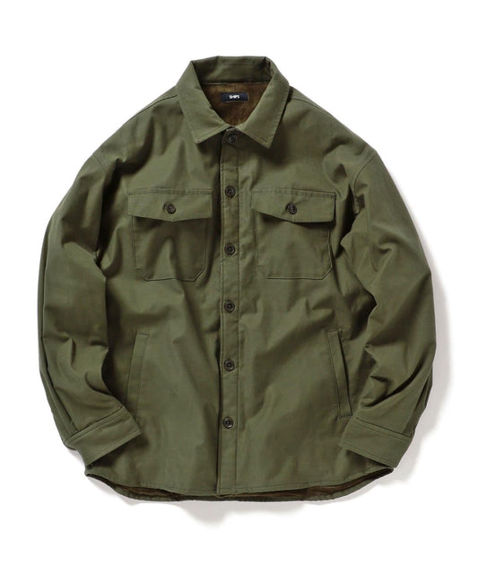 SU: ニットフリース CPO シャツ ジャケット