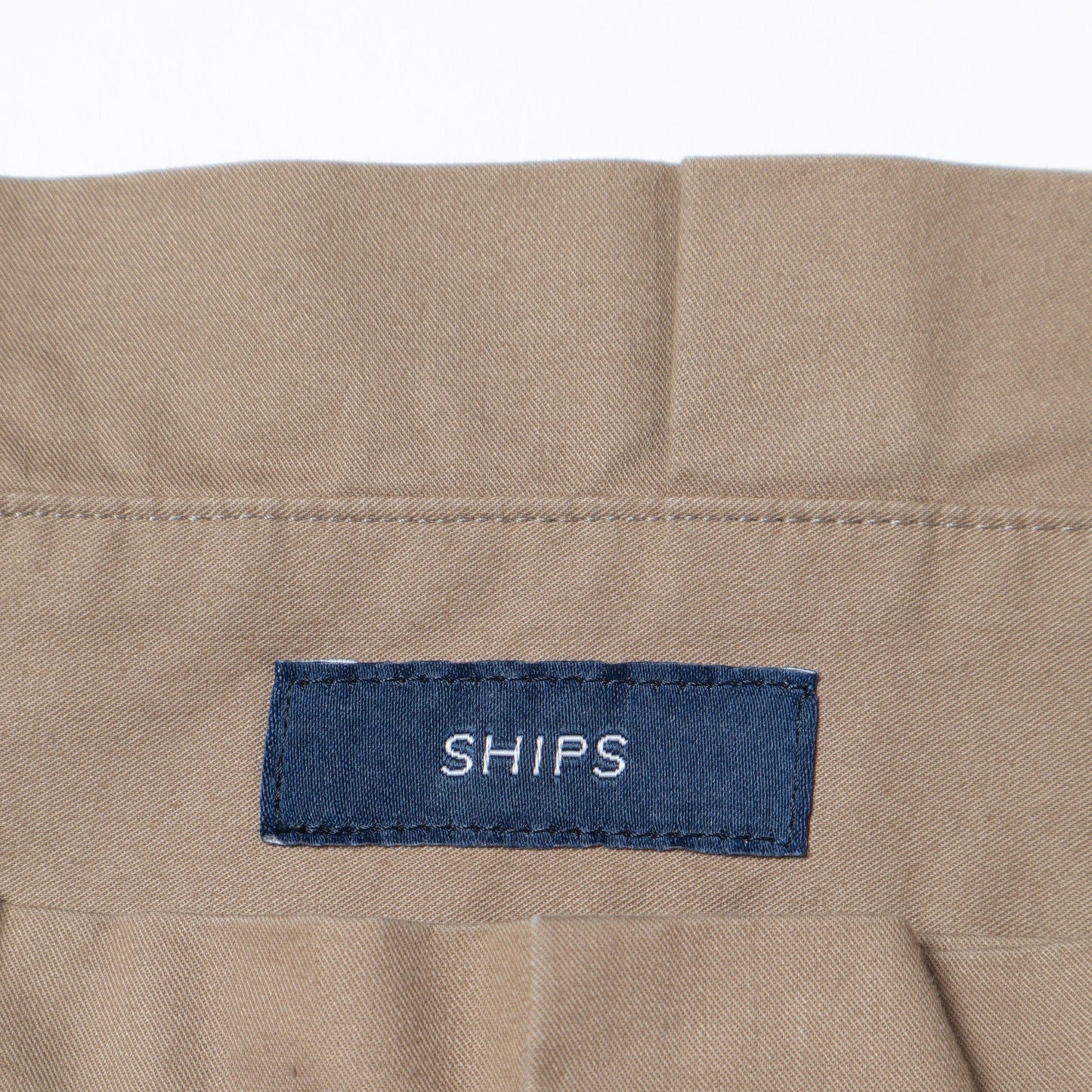 SHIPS:RIBBON BELTED 2TUCK WIDE PT
