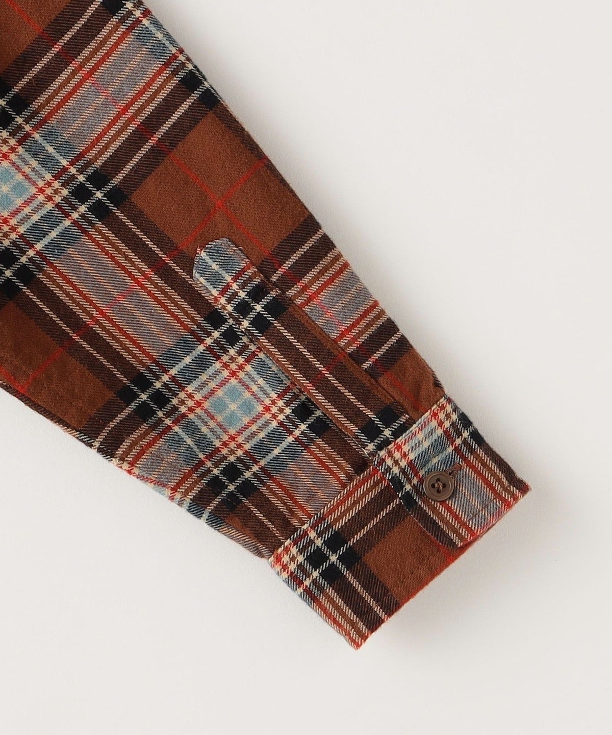 SHIPS KIDS:100〜130cm / ネル チェック ボタンダウン シャツ