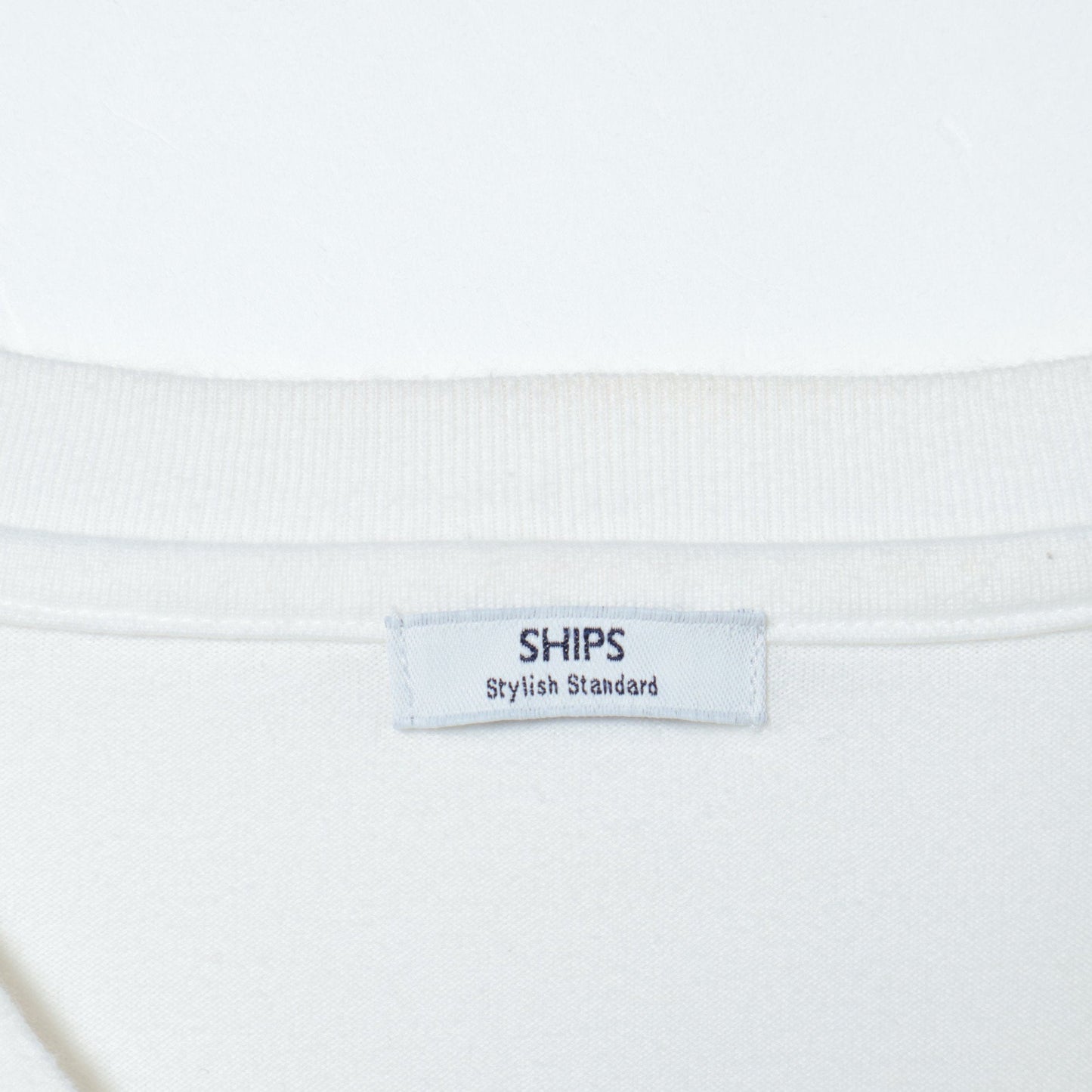 SHIPS: 抗菌・防臭 NANO-FINE(R) コットン Vネック Tシャツ