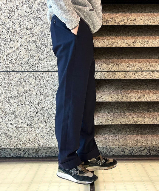 【Southwick別注】Engineered Garments: Wool Serge Navy Trousers