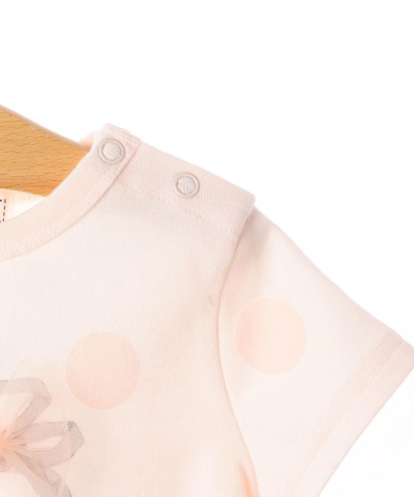SHIPS KIDS:ドット&スター プリント TEE(80〜90cm)
