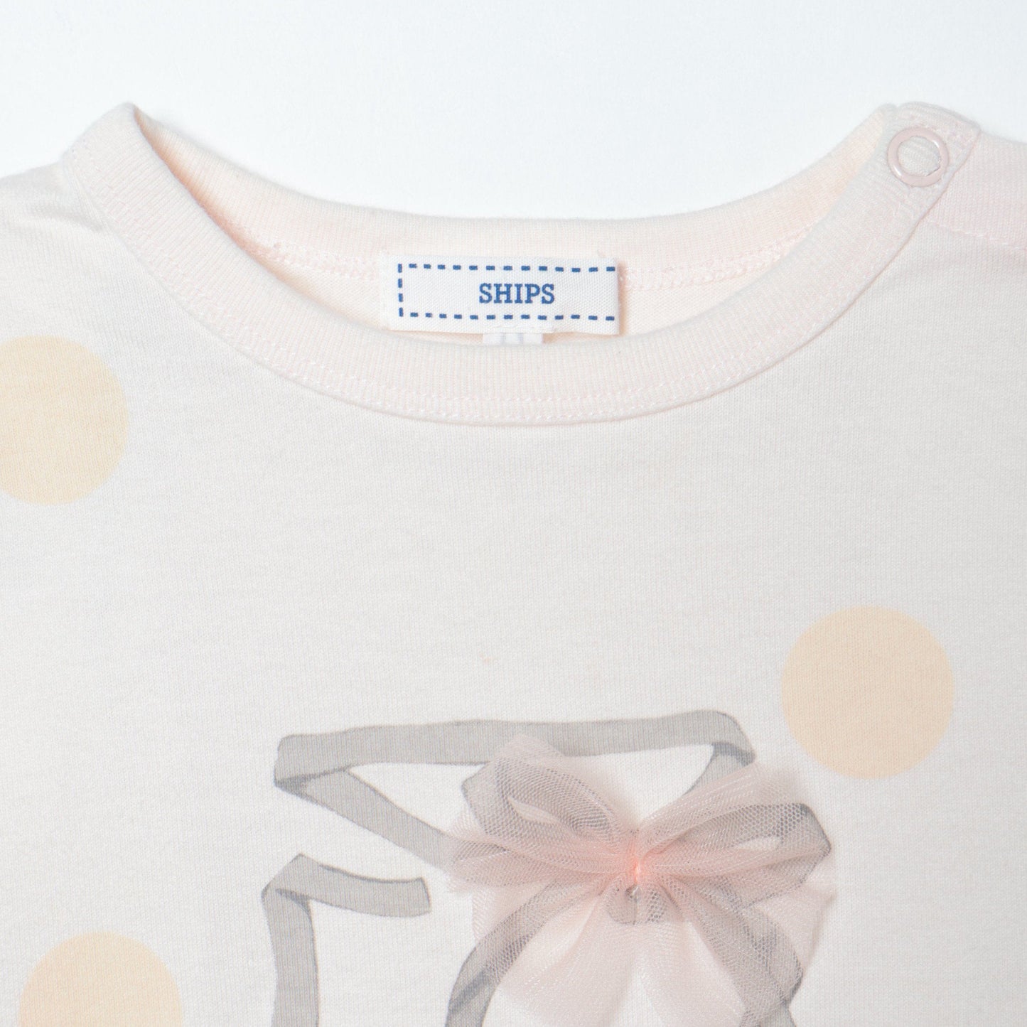 SHIPS KIDS:ドット&スター プリント TEE(80〜90cm)