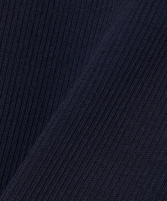 SHIPS Primary Navy Label:〈手洗い可能〉コットン リブ クルーネック プルオーバー
