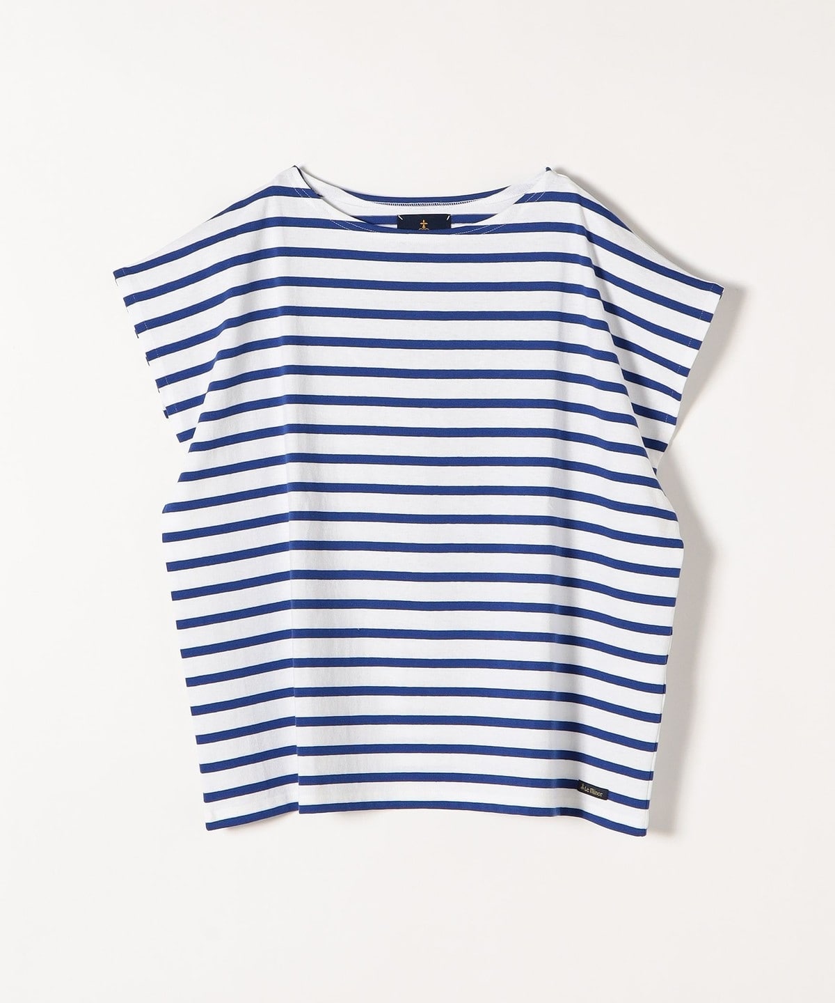 【SHIPS any別注】Le minor: ボートネック フレンチスリーブ ボーダーカットソー