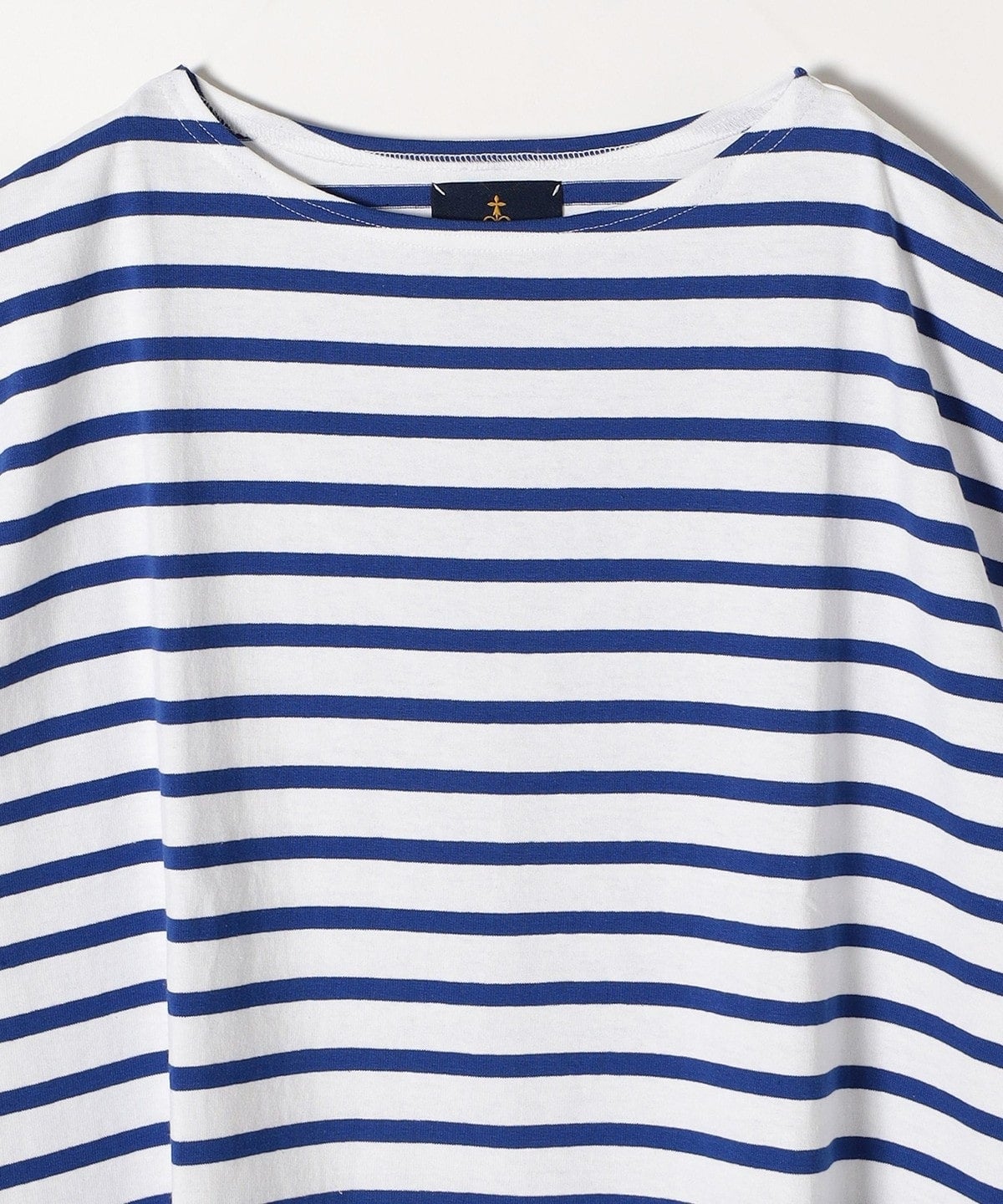 【SHIPS any別注】Le minor: ボートネック フレンチスリーブ ボーダーカットソー