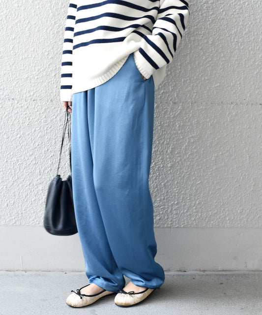 liflattie ships:サテンイージーパンツ