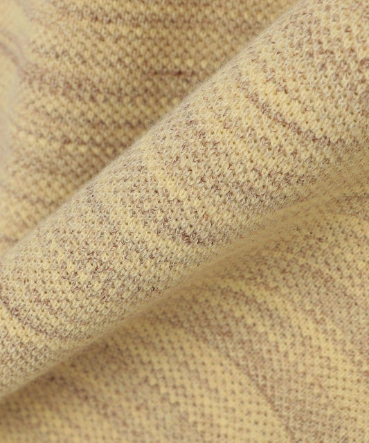 SHIPS: モスステッチ フェイクレイヤード クルーネック Tシャツ (ロンT)