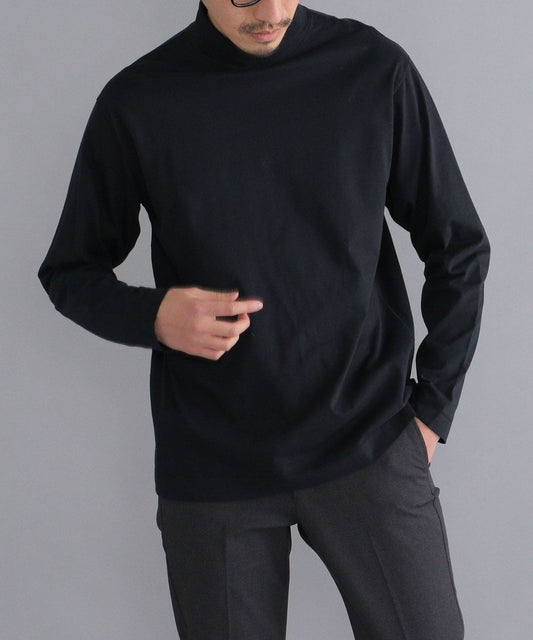 SHIPS: タートルネック ロングスリーブ Tシャツ