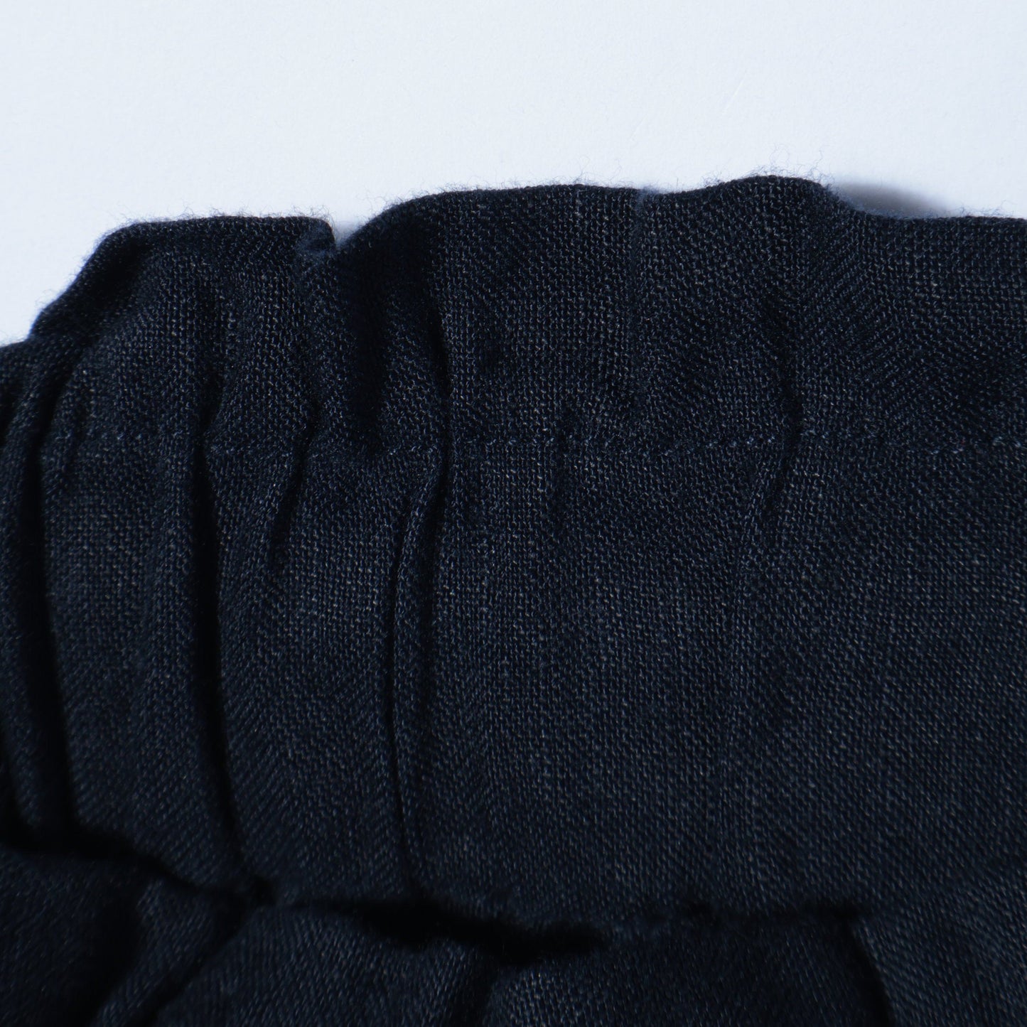 SHIPS Primary Navy Label:麻 レーヨン イージー パンツ