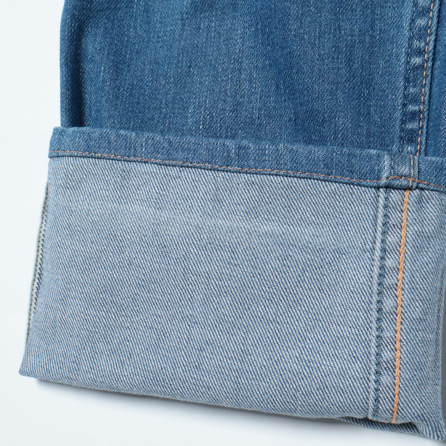 SHIPS:5PKT USED SELVAGE DENIM PT