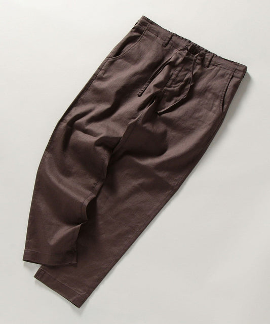 SHIPS: SOLOTEX(R) サフィラン リネン ハイブリッド ライト イージー パンツ