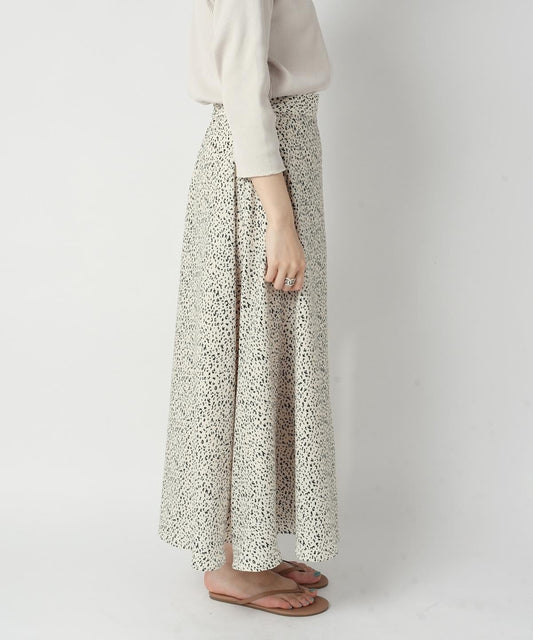 〈手洗い可能〉レオパードスカート