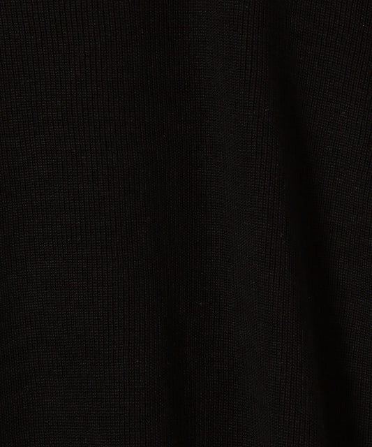 PrimaryNavyLabel:シルクリネンフレンチスリーブプルオーバー