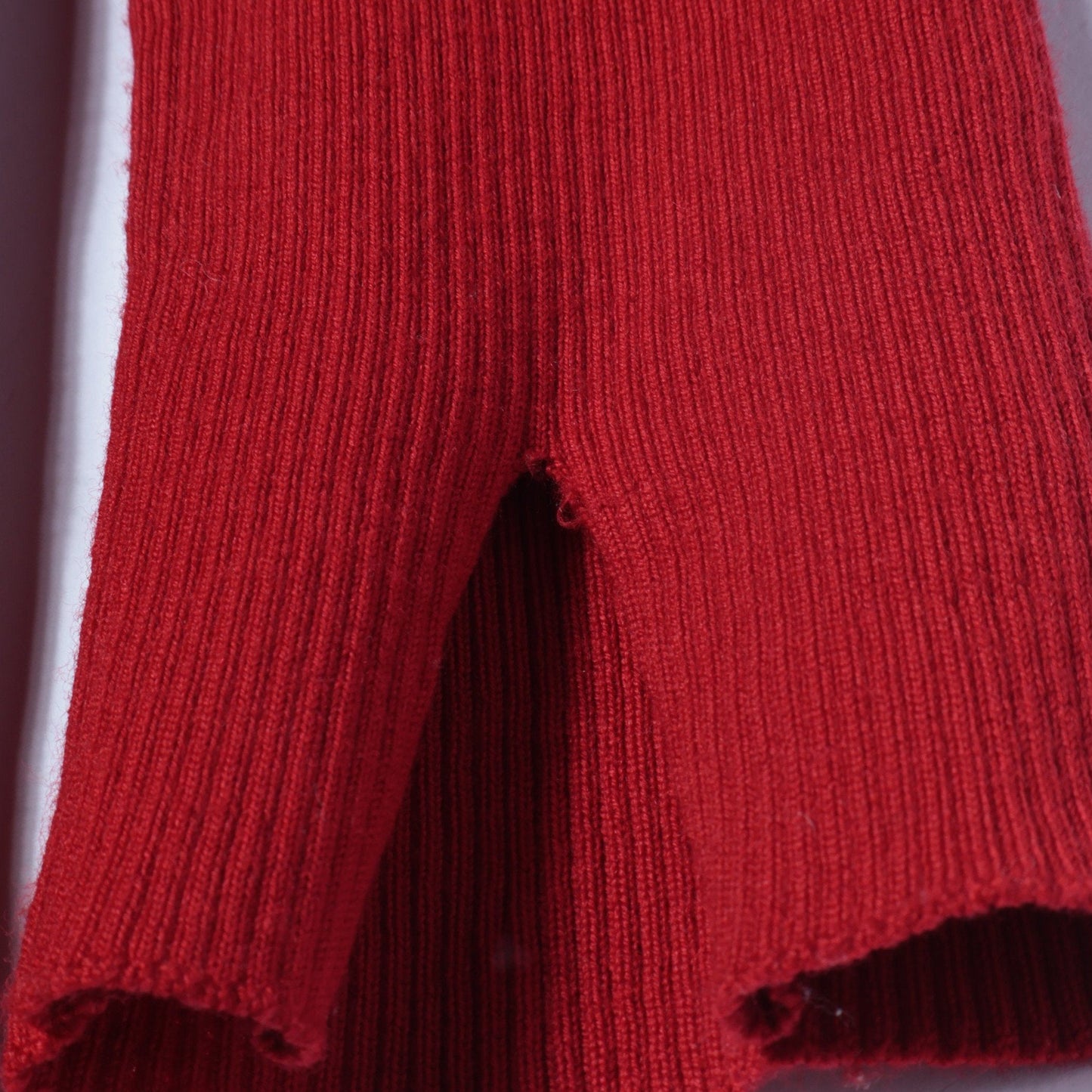 〈手洗い可能〉ウールリブロングスリーブプルオーバー