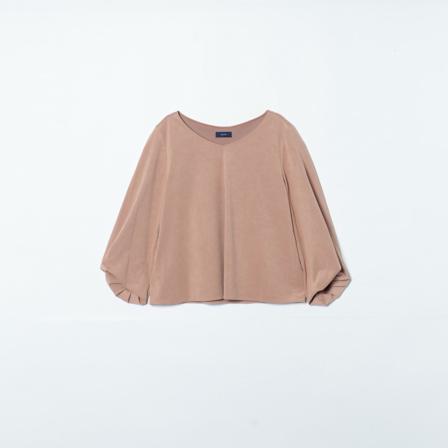 SHIPS:FAKE SUEDE PUFF/SL BL