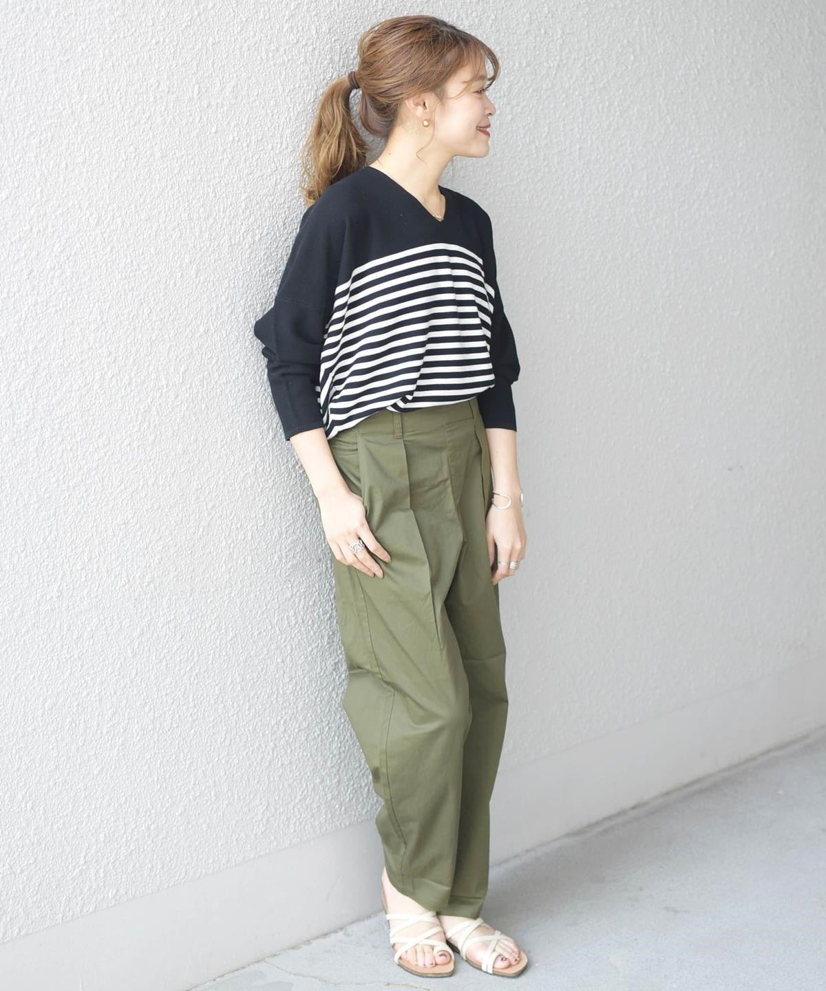 SHIPS Days:ボーダーバックタックプルオーバー 20SS