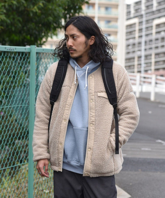 【SHIPS別注】Columbia: リバーシブル ボア フリース ジャケット 20FW