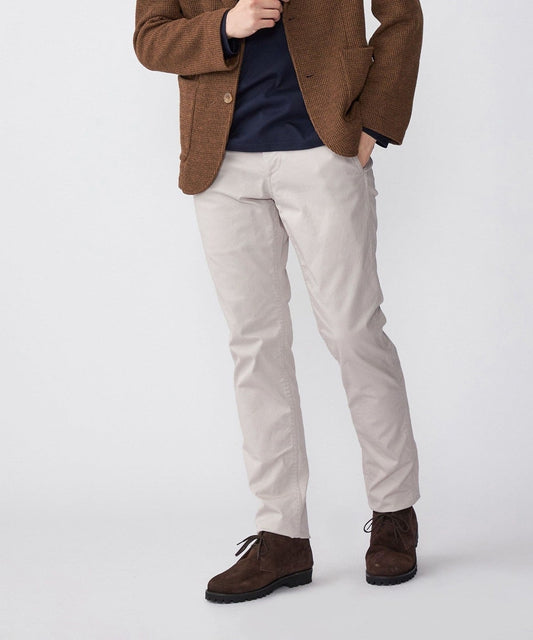 SHIPS:〈抗菌加工〉japan quality カラー テーパード スリム チノパンツ