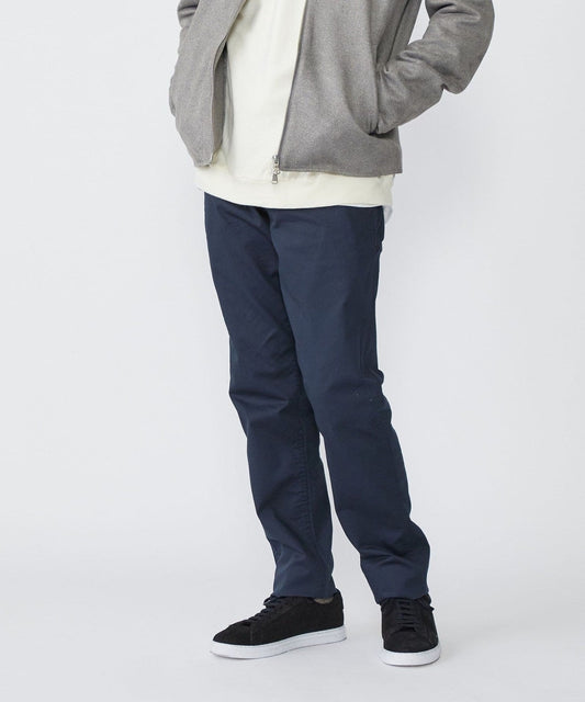 SHIPS:〈抗菌加工〉japan quality カラー テーパード スリム チノパンツ