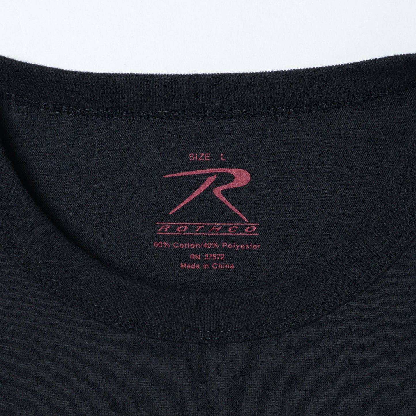 ROTHCO:BLACK ARMY TEE