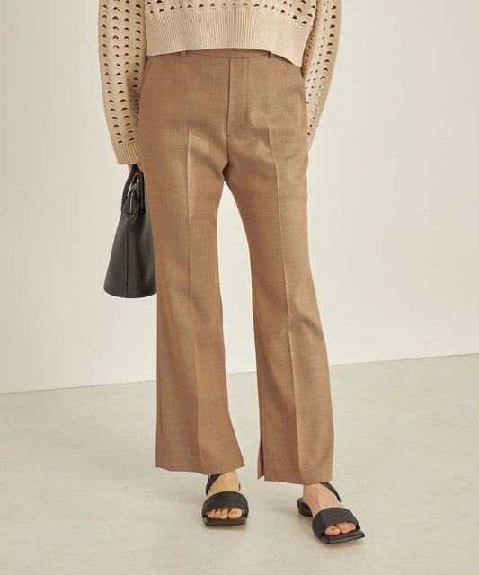 〈手洗い可能〉オックス フレア パンツ