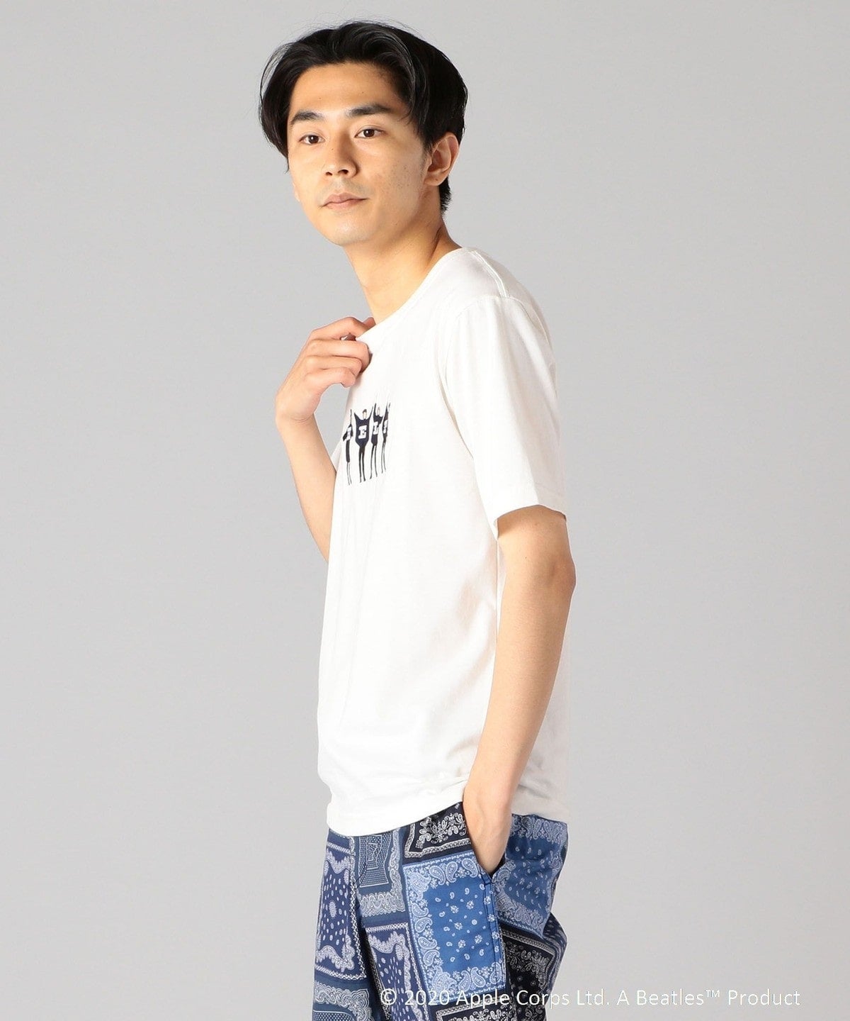 SHIPS: THE BEATLES エンブロイダリー Tシャツ