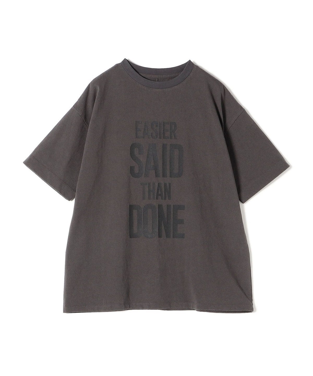 【SHIPS別注】81BRANCA:5分袖 ロゴ TEE 24SS