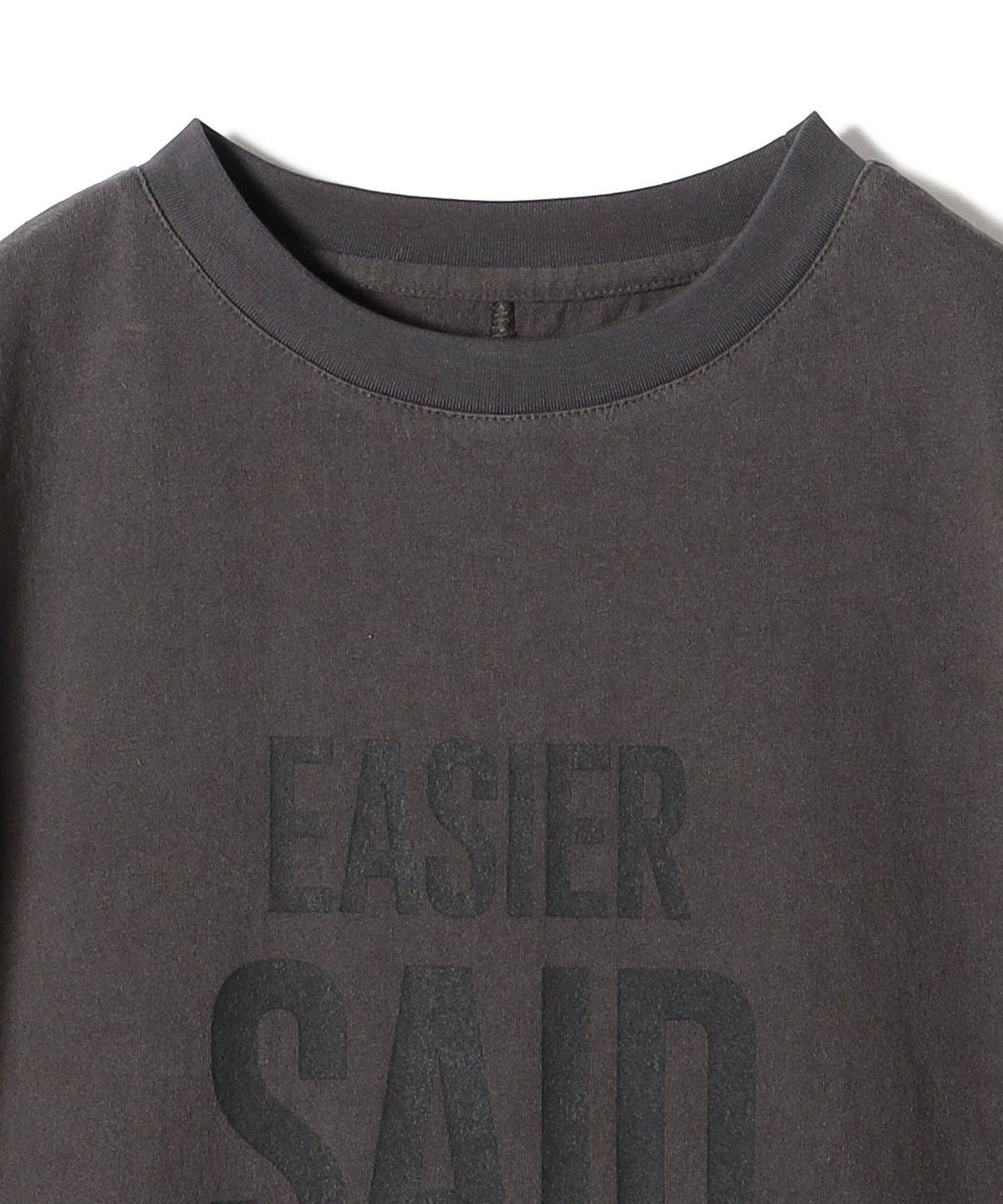【SHIPS別注】81BRANCA:5分袖 ロゴ TEE 24SS