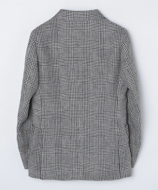 SHIPS: SUBALPINO社製生地 グレンチェック ジャケット