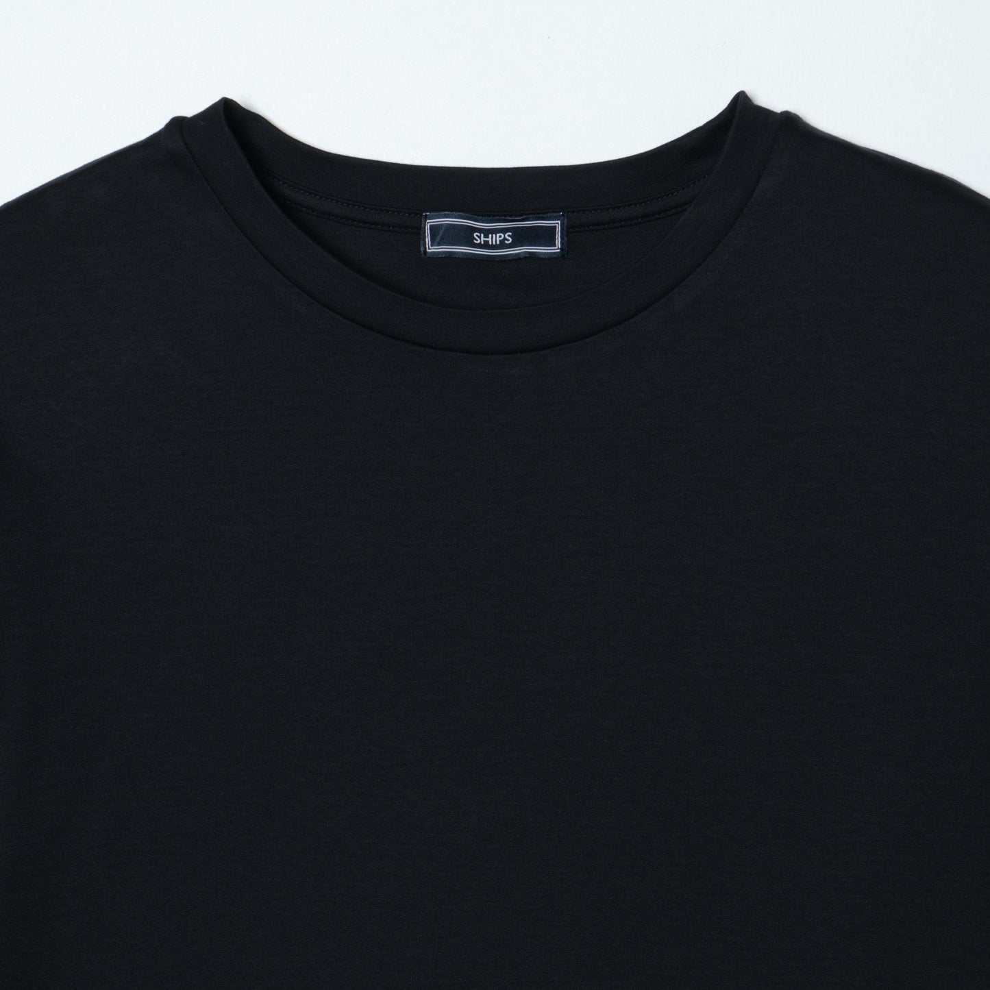 SHIPS: ALBINI クルーネック 無地 Tシャツ