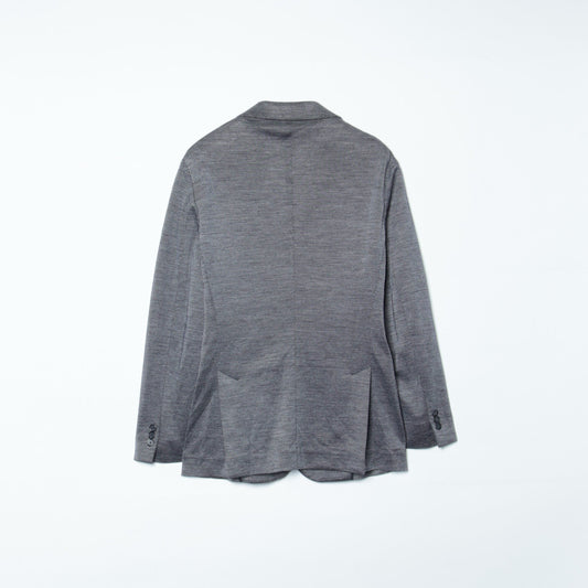 SHIPS:【手洗い可能】 ラミー カノコ ジャージー ウォッシャブル  シングル2ボタン ジャケット