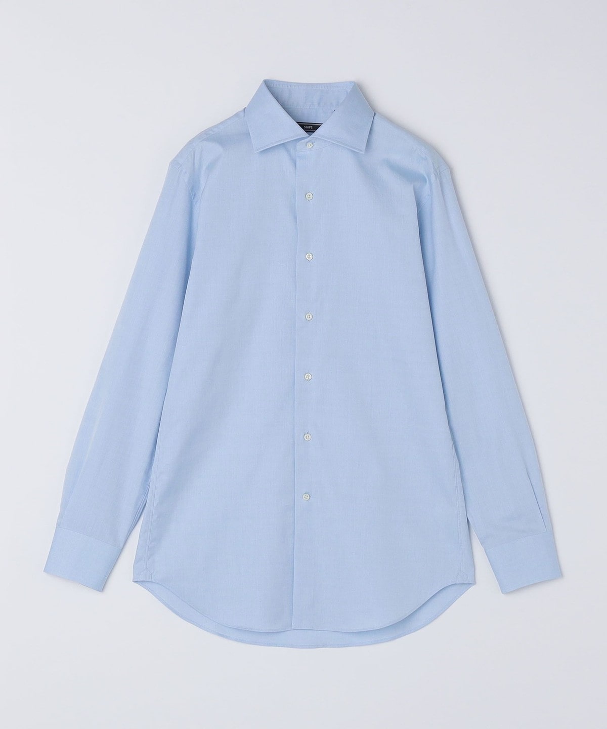 yocha　38サイズ SHIPS: ピンポイントオックスフォード ワイドカラー シャツ / 38